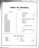 Table of Contents, Clark County 1878